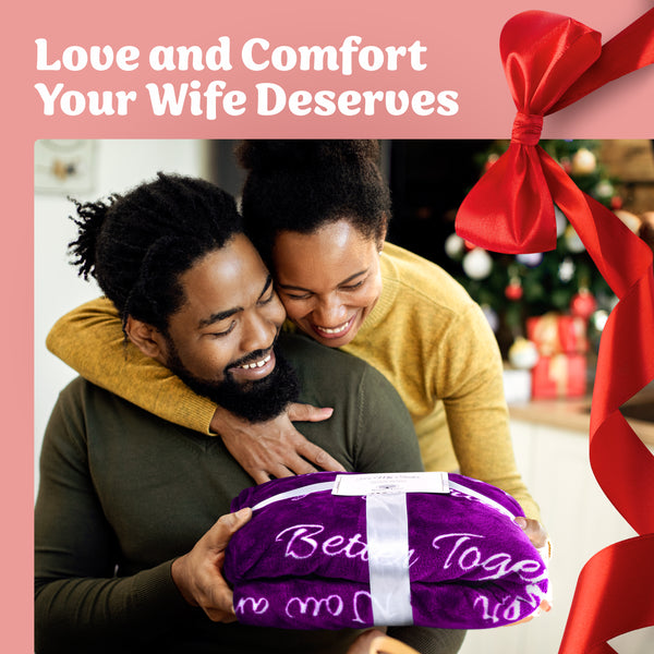 Wife Gift Blanket (Purple)