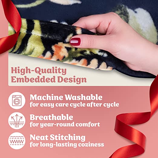 Mom Gift Blanket (Flowers)