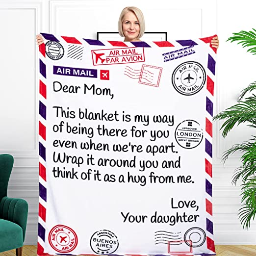 Gifts for Mom from Daughter Throw Blanket 65