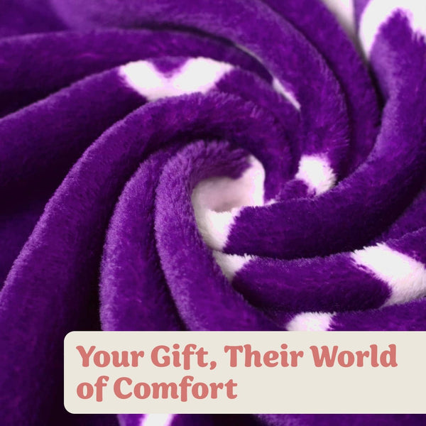 Sister Gift Blanket (Purple)