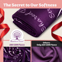 Granddaughter Gift Blanket (Purple)