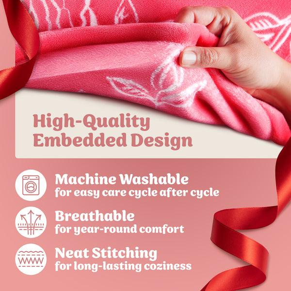 Sister Gift Blanket (Rose Pink)