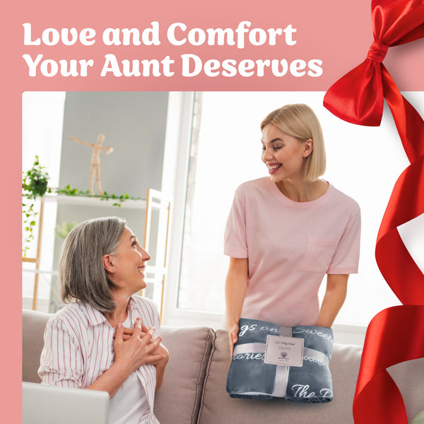 Aunt Gift Blanket (Silver)
