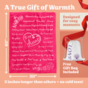 Aunt Gift Blanket (Rose Pink)
