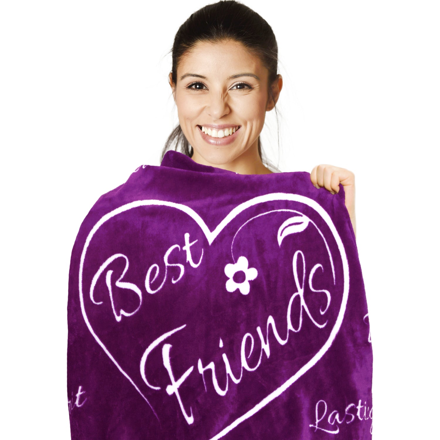 Best Friend Blanket (Aubergine)