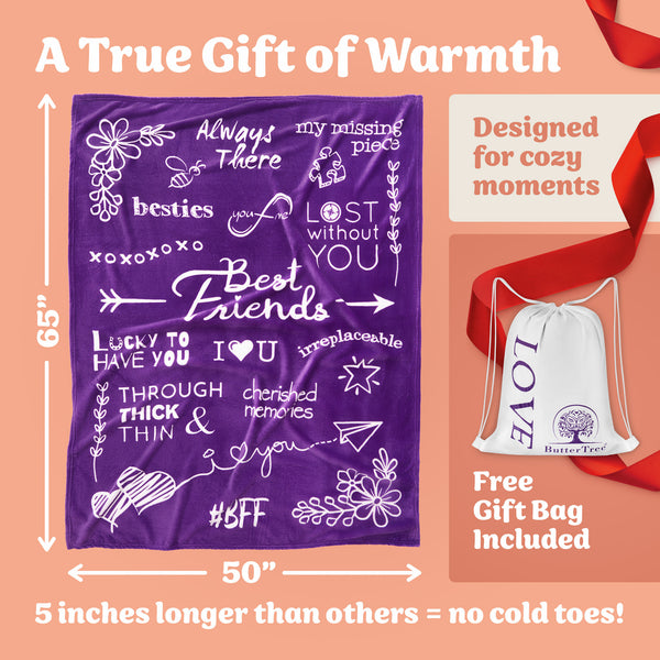 BFF Gift Blanket (Purple)