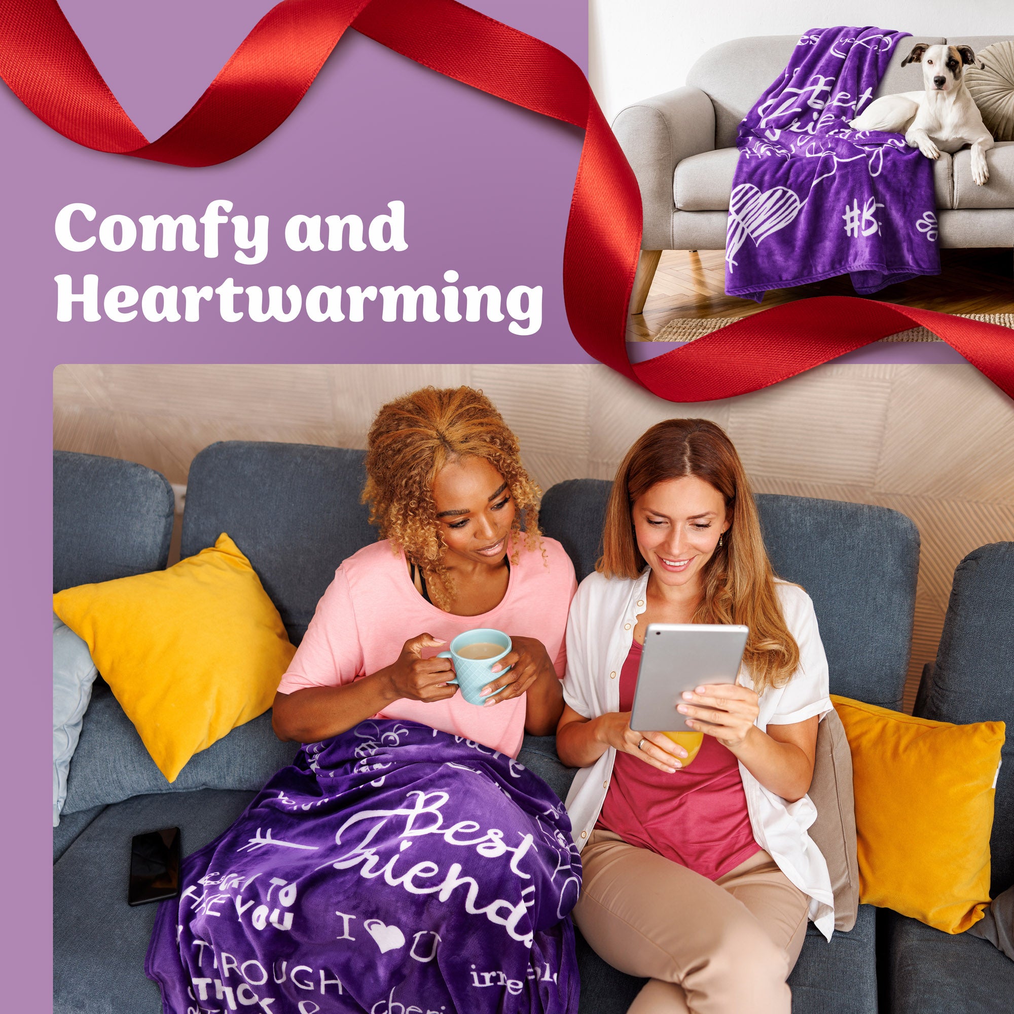 BFF Gift Blanket (Purple)