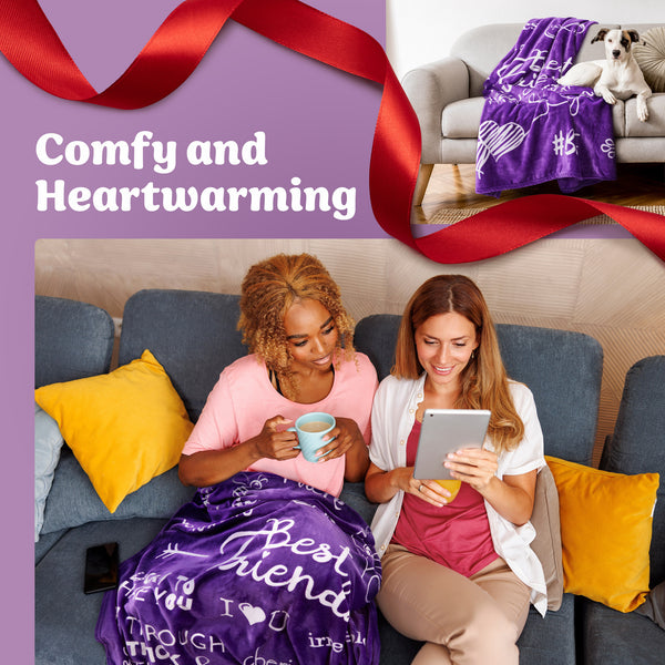 BFF Gift Blanket (Purple)