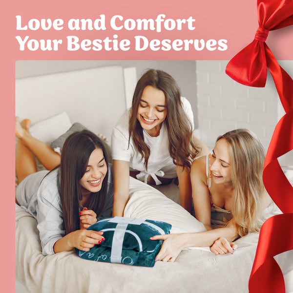 Best Friend Blanket (Coral Blue)