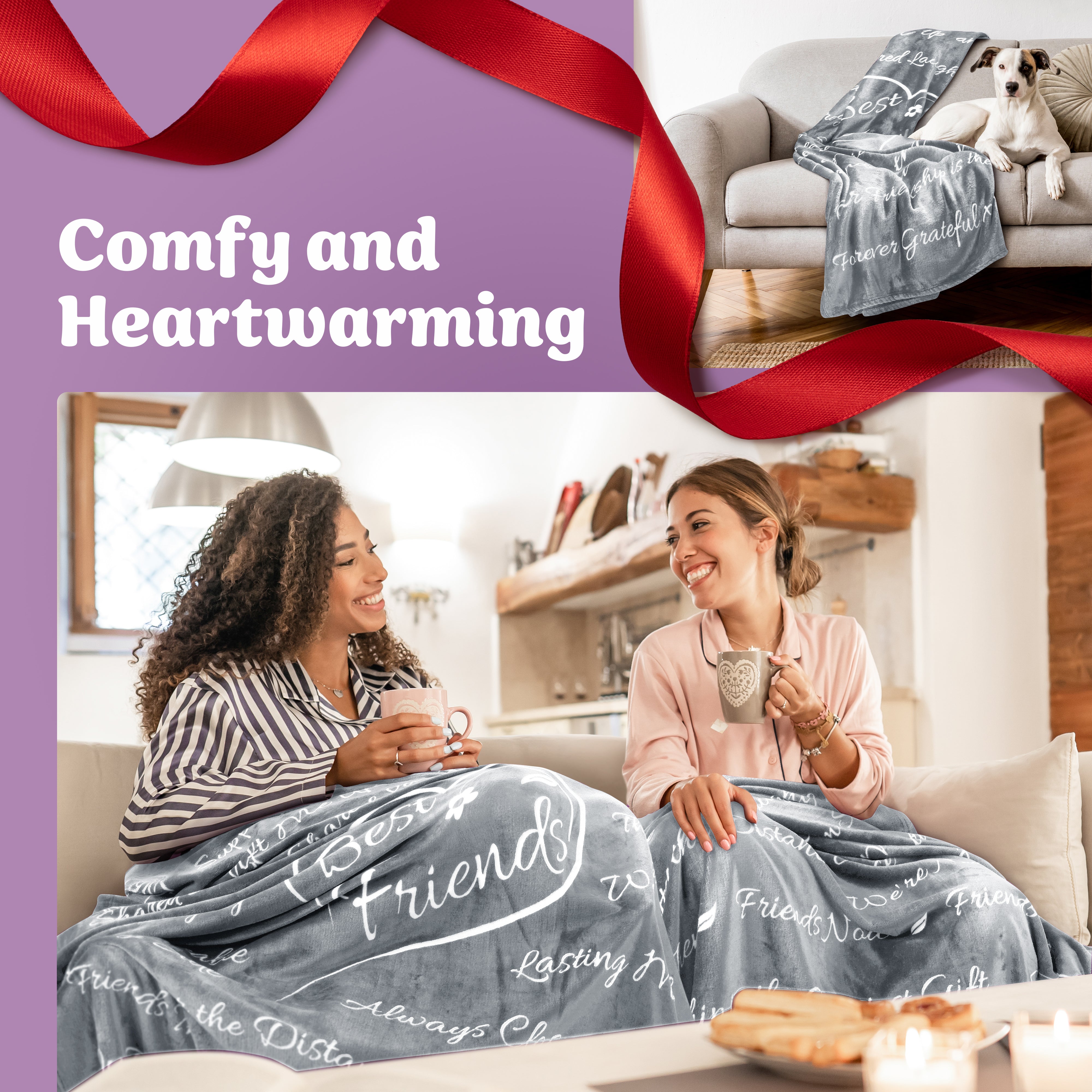 Best Friend Blanket (Silver)
