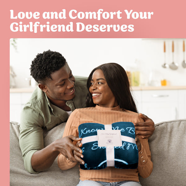 Girlfriend Blanket (Coral Blue)