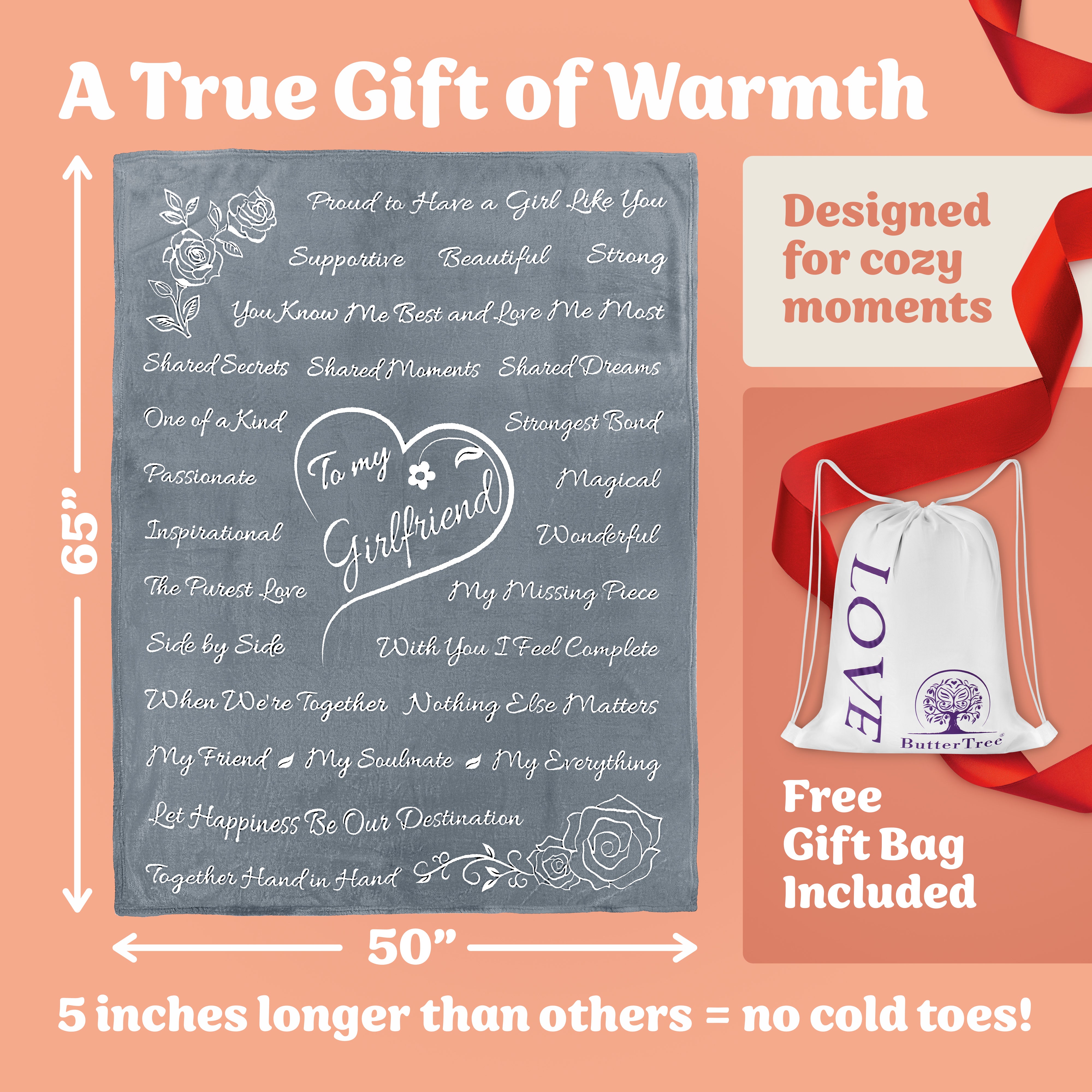 Girlfriend Blanket (Silver)