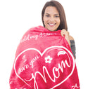 Mom Gift Blanket (Rose Pink)