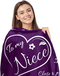 Niece Gift Blanket (Purple)