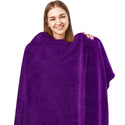 Plain Throw Blanket (Purple)