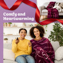 Sister Gift Blanket (Merlot Red)