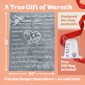Te Amo Gift Blanket (Silver)
