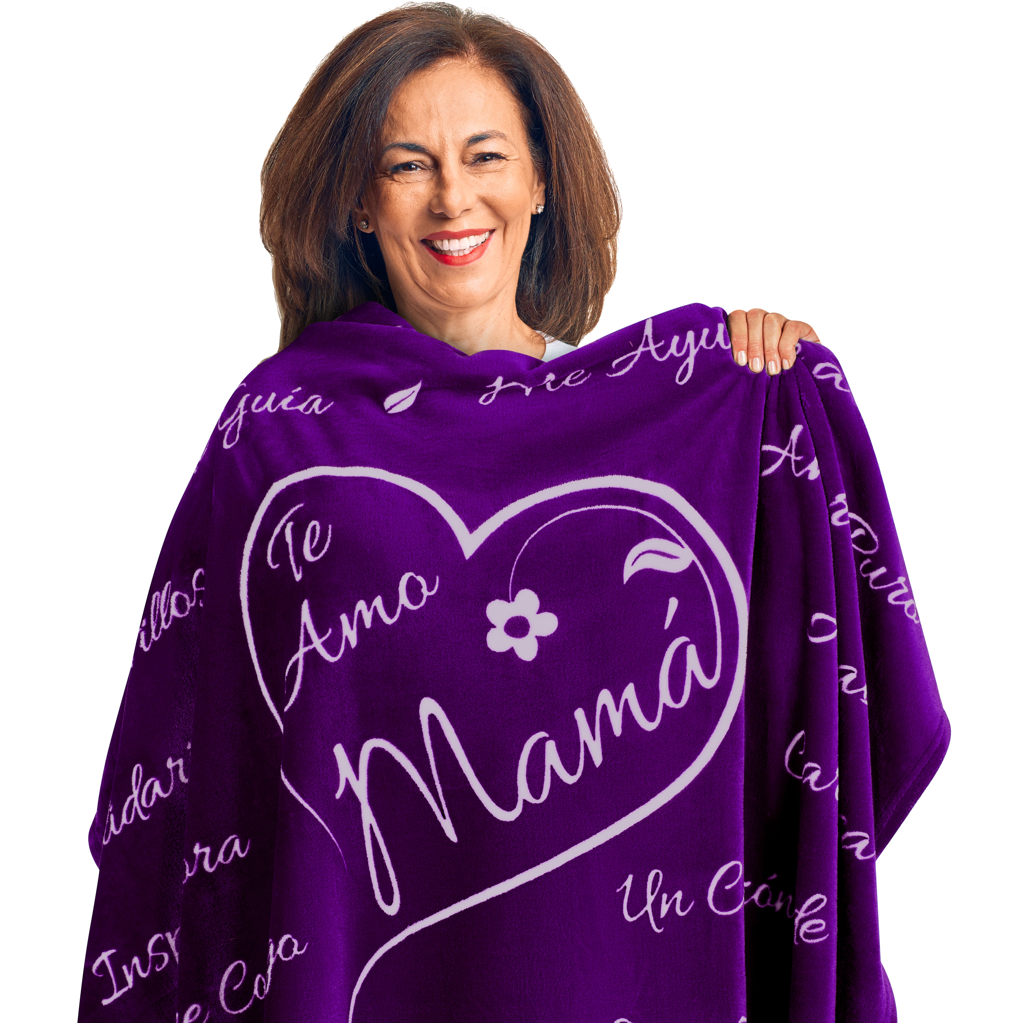 Mamá Gift Blanket (Purple)